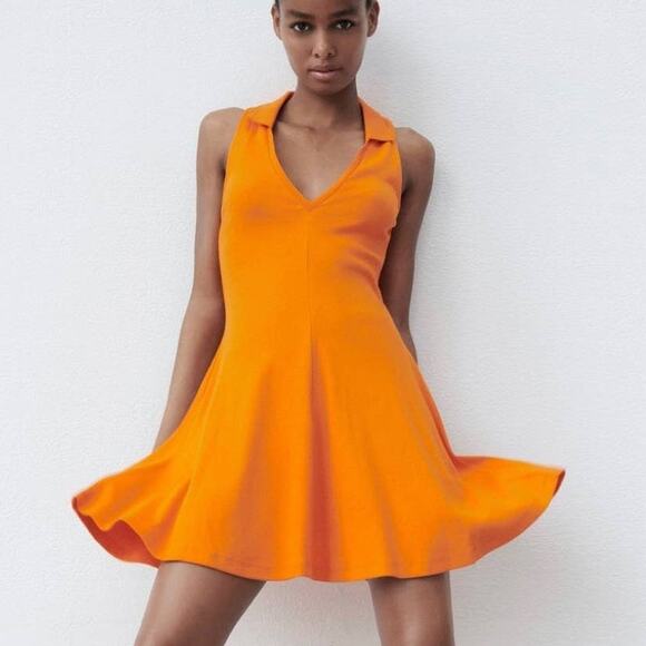 ZARA Ribbed Dress Size Small NWT - Picture 4 of 6